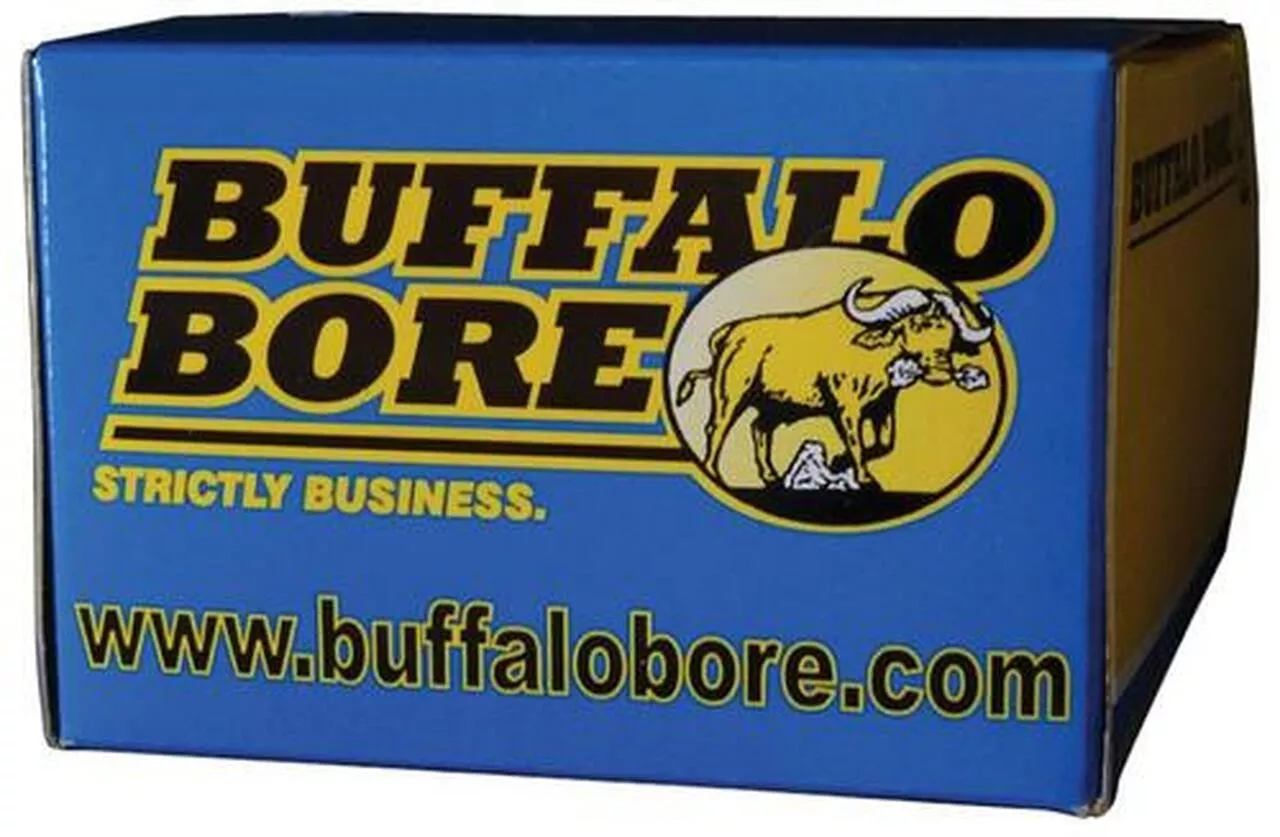 Buffalo Bore .38 Special +P Outdoorsman Hard Cast 158 Gr, 20rd Box