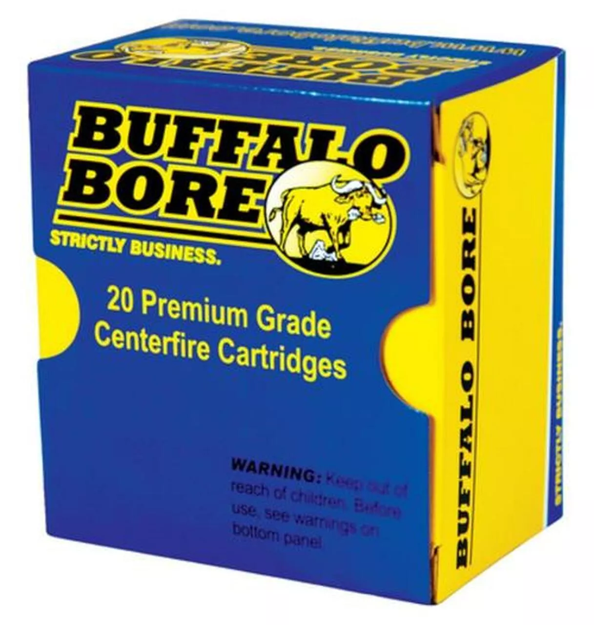 Buffalo Bore .380 ACP +P, 95 Gr, FMJ Flat Nose, 20rd Box