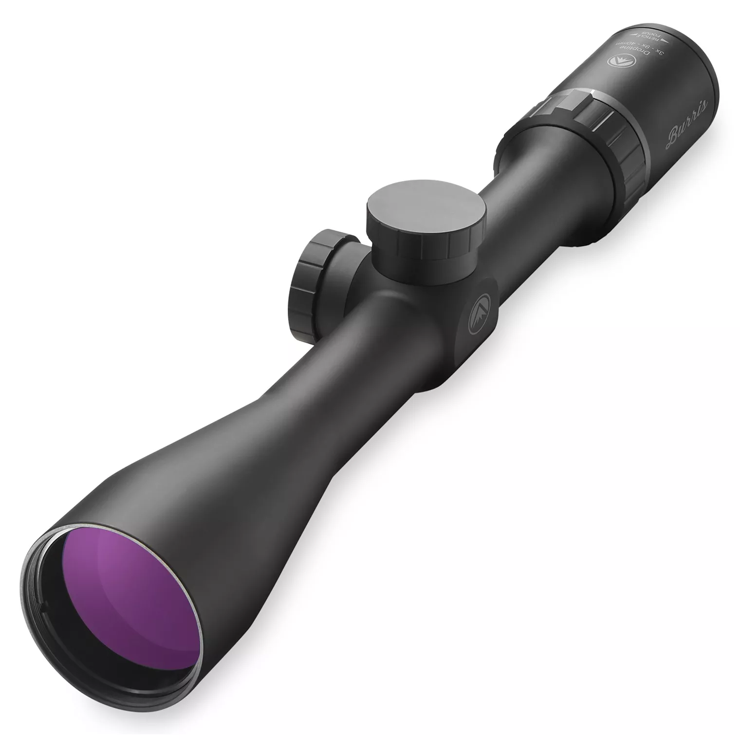 Burris 200019 Droptine Rimfire Matte Black 3-9x 40mm 1” Tube Ballistic Plex Reticle