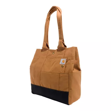 Carhartt Vertical Snap Brown Tote Bag