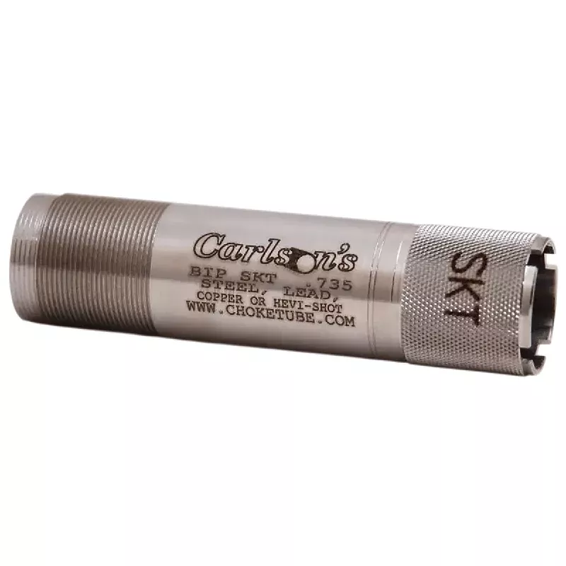 Carlson’s Choke Tubes Sporting Clay Choke Tube, Silver Stainless Steel Invector Plus Skeet Browning 12 Gauge – 18862