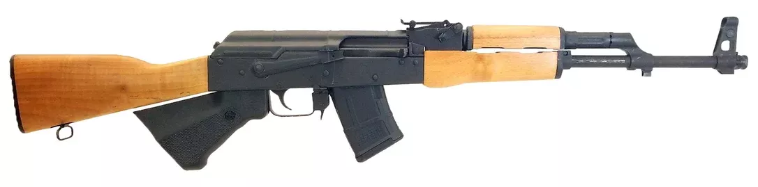 Century Arms RI3333CCN WASR-10 *CA Compliant 7.62x39mm 10+1 16.25″ Chrome-Lined Hammer Forged Barrel, Hardwood Stock & Forend, Black Polymer Grip w/Integrated Shark Fin, Includes 1 10rd Magazine