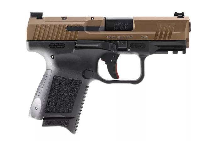 Century International Arms Canik TP9 Elite Subcompact 9mm Pistol with Bronze Slide
