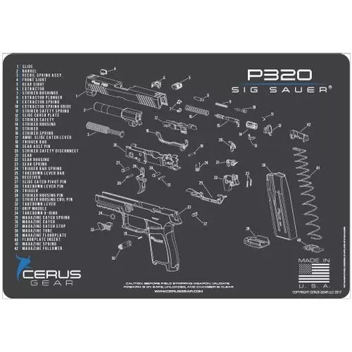 Cerus Gear Sig Sauer P320 Schematic Promat