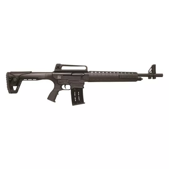 Charles Daly AR-12S Tactical 18.9″ 5rd 12ga Shotgun, Black – 930.190