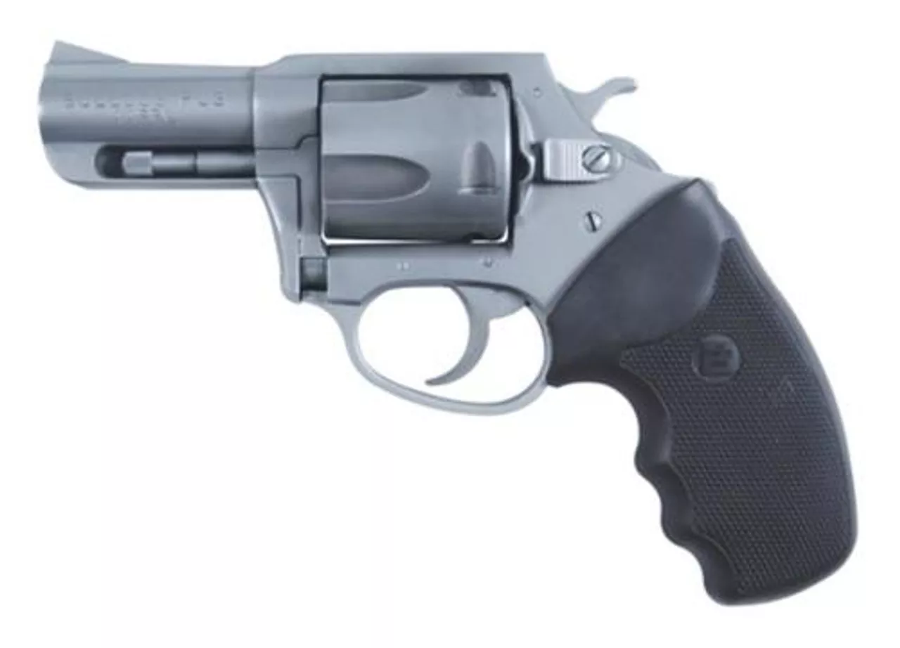 Charter Arms Bulldog, .44 Special, 2.5″, 5rd, Black Rubber Grip, Stainless