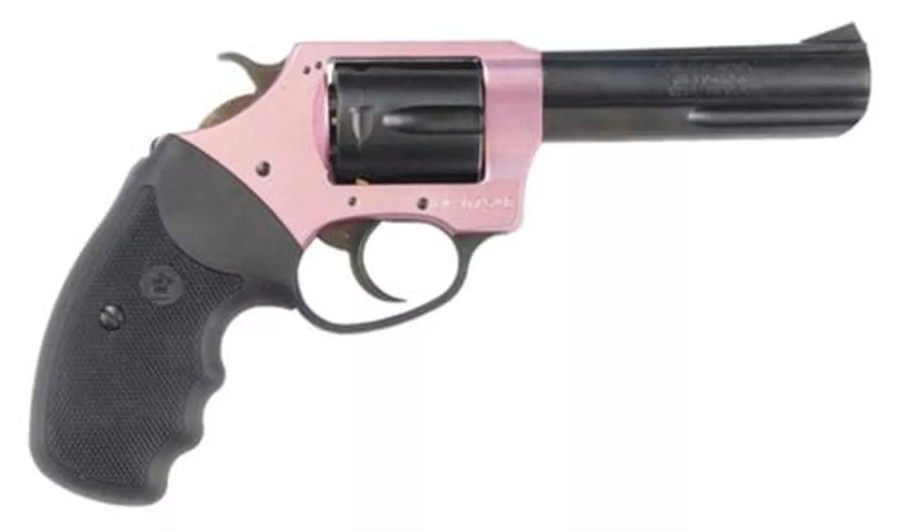 Charter Arms Undercover Pink Lady .38 Special 4.2″ Barrel Black Pink Frame 5rd