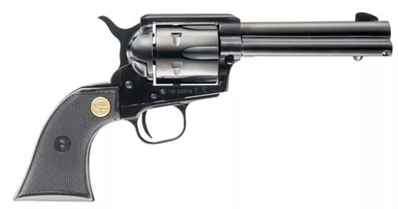 Chiappa 1873 Single Action Army Single 38 Special 4.75″ Barrel, Black