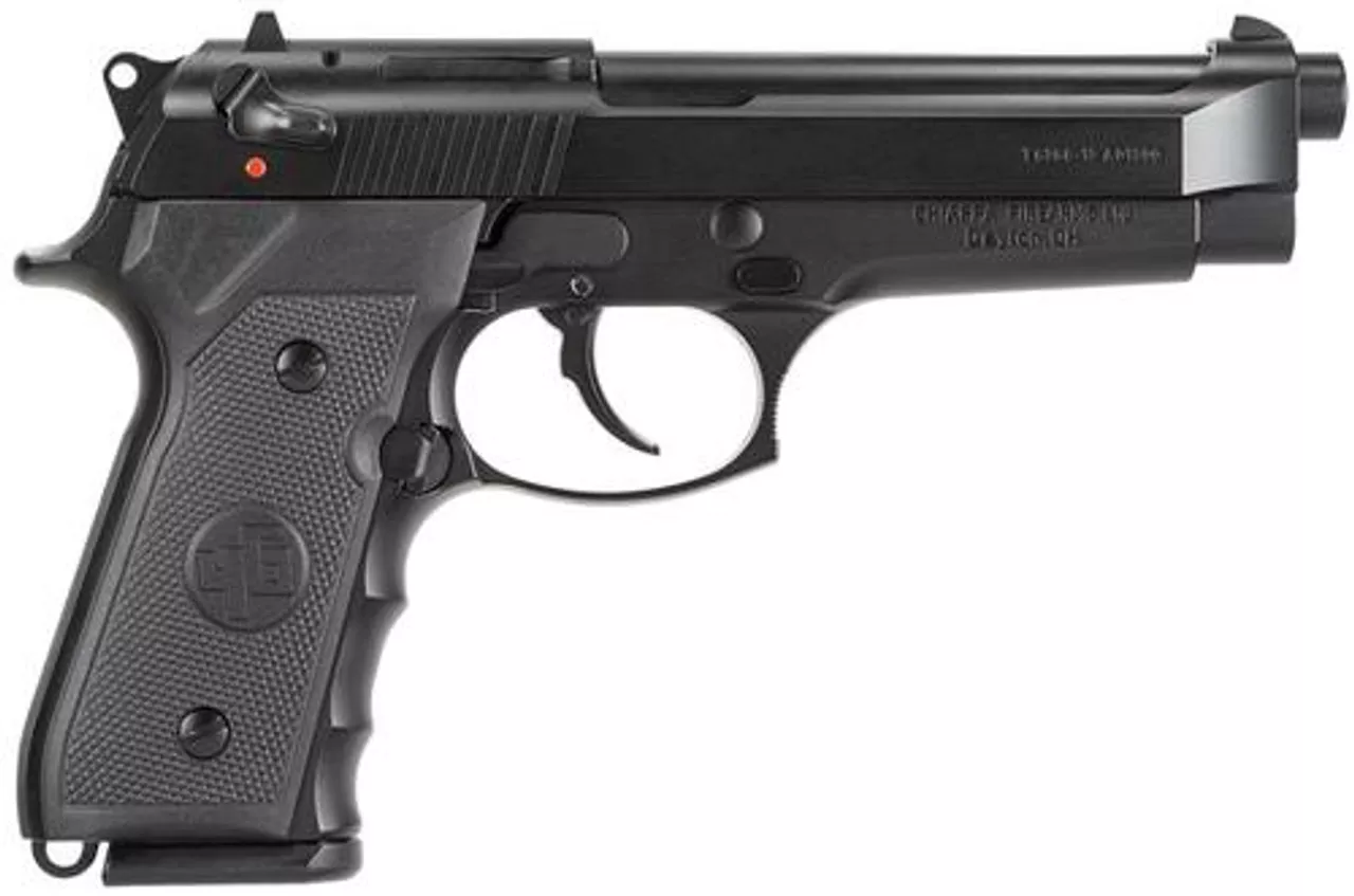 Chiappa Firearms M9 Tactical 9mm 5″ Barrel, Adjustable Sights Poly Grips Black, 15rd
