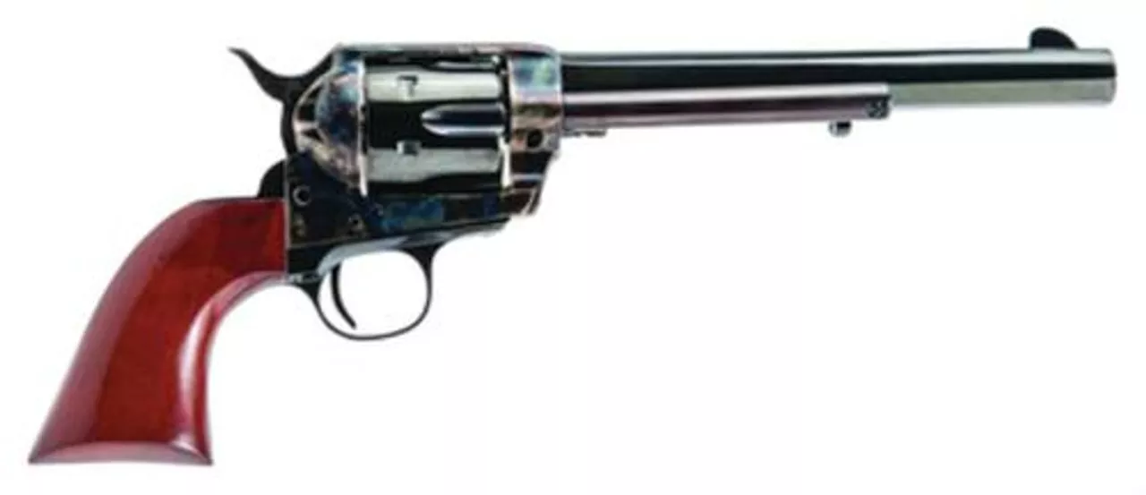 Cimarron Firearms Model El Malo .45 Long Colt 7.5″ Octagon Barrel Blue Finish Walnut Grip