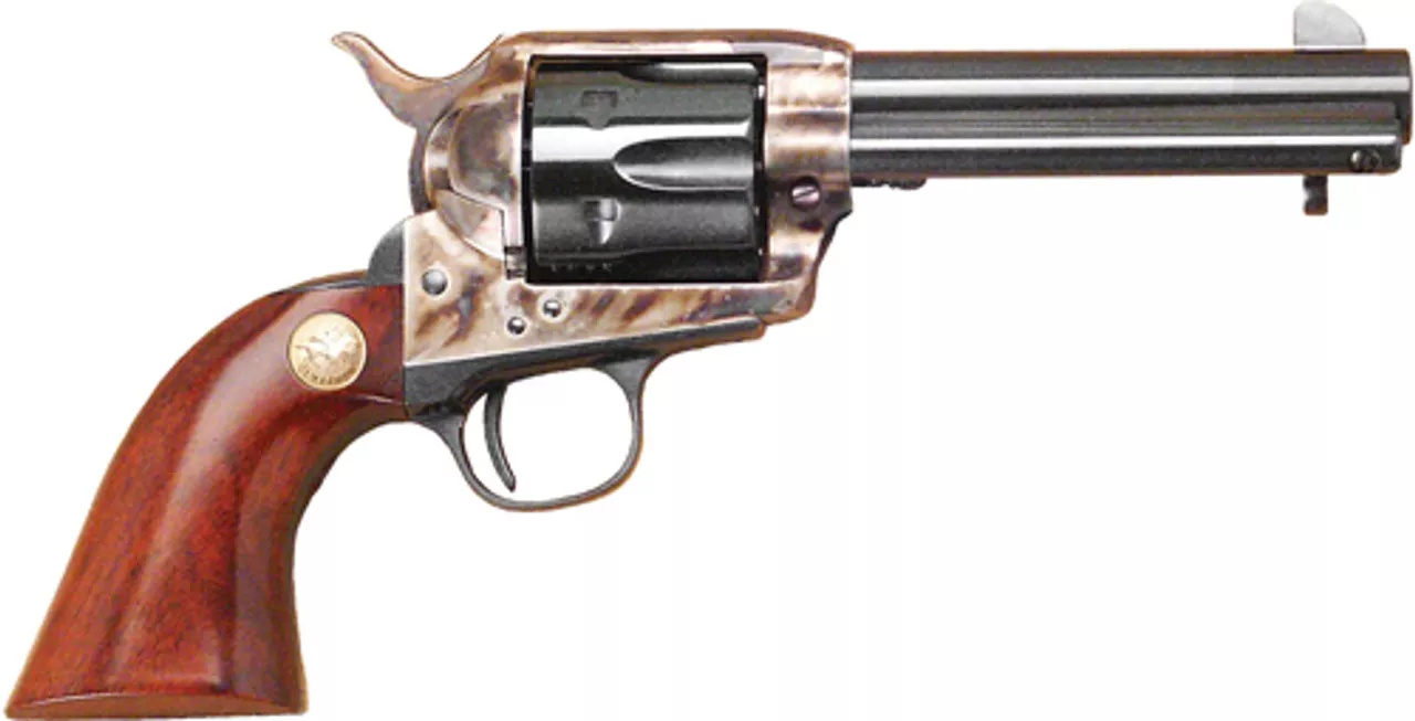 Cimarron Firearms Model P .44 Special Pre-War 4.75″ Barrel Standard Blue Finish Walnut Grip