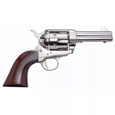 Cimarron Pistolero 9mm Pistol 3.5" Barrel 6 Round Nickel