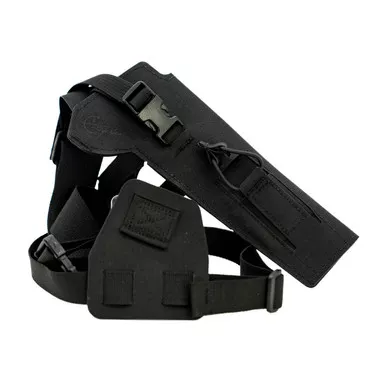 Cole-Tac Varmint Wrangler Chest Holster .22 Suppressed Black