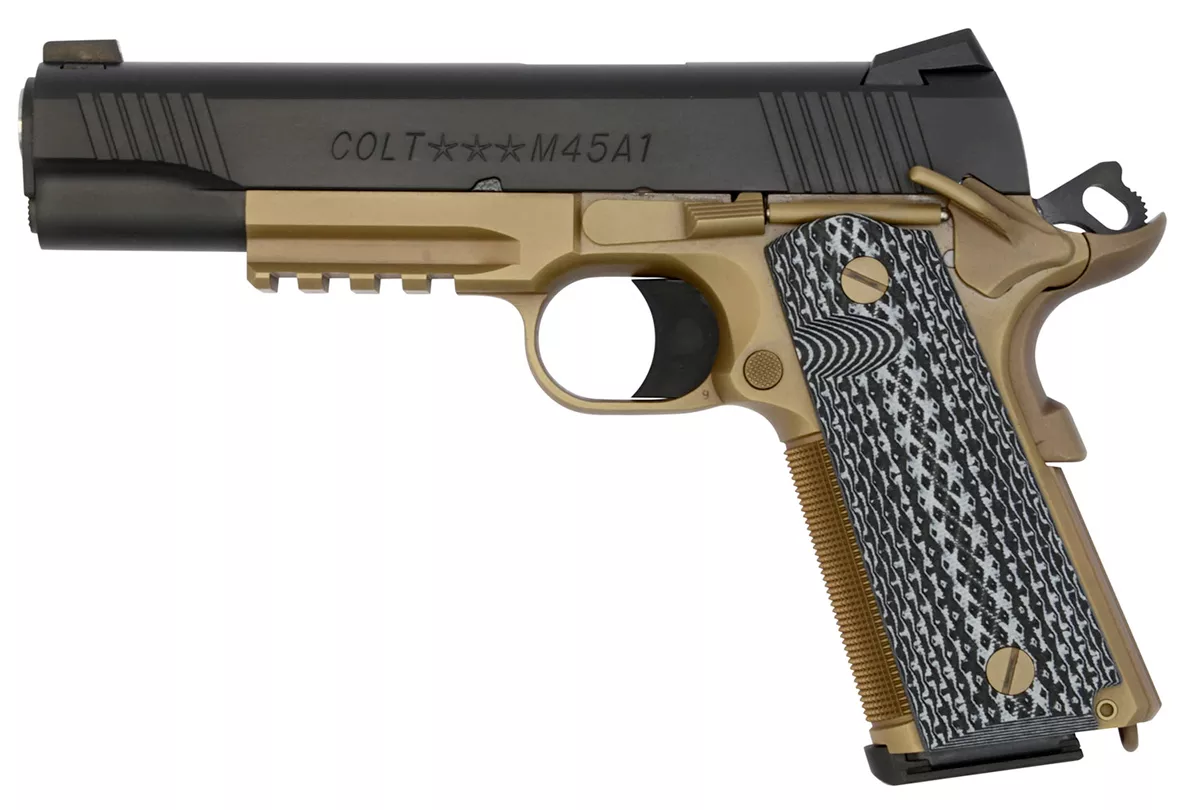 Colt 1911 Custom Shop Marine CQB FDE 45 ACP Pistol