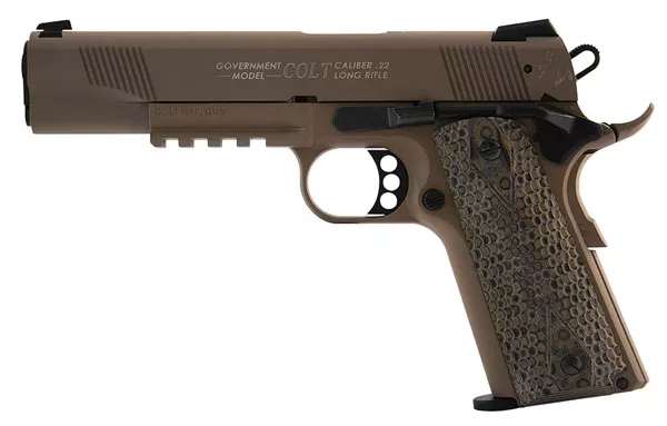 Colt 1911 Government Flat Dark Earth 22LR Pistol