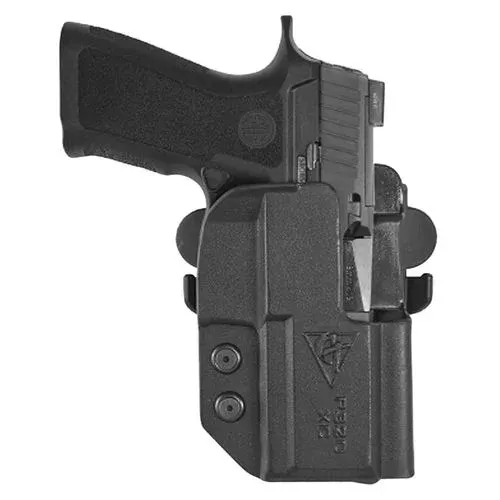 Comp-Tac C241SS260RBKN InternationalOWB Sig Sauer P320X Compact Black Kydex