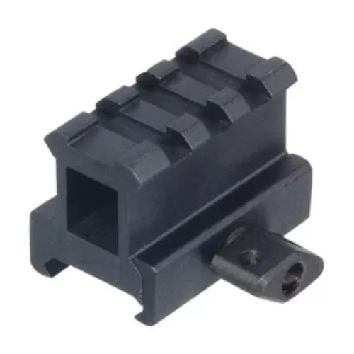 Compact Riser Mount, 1″ High, 3 Slot, Leaper UTG, Picatinny Rail, Quick Detach Riser Mount.