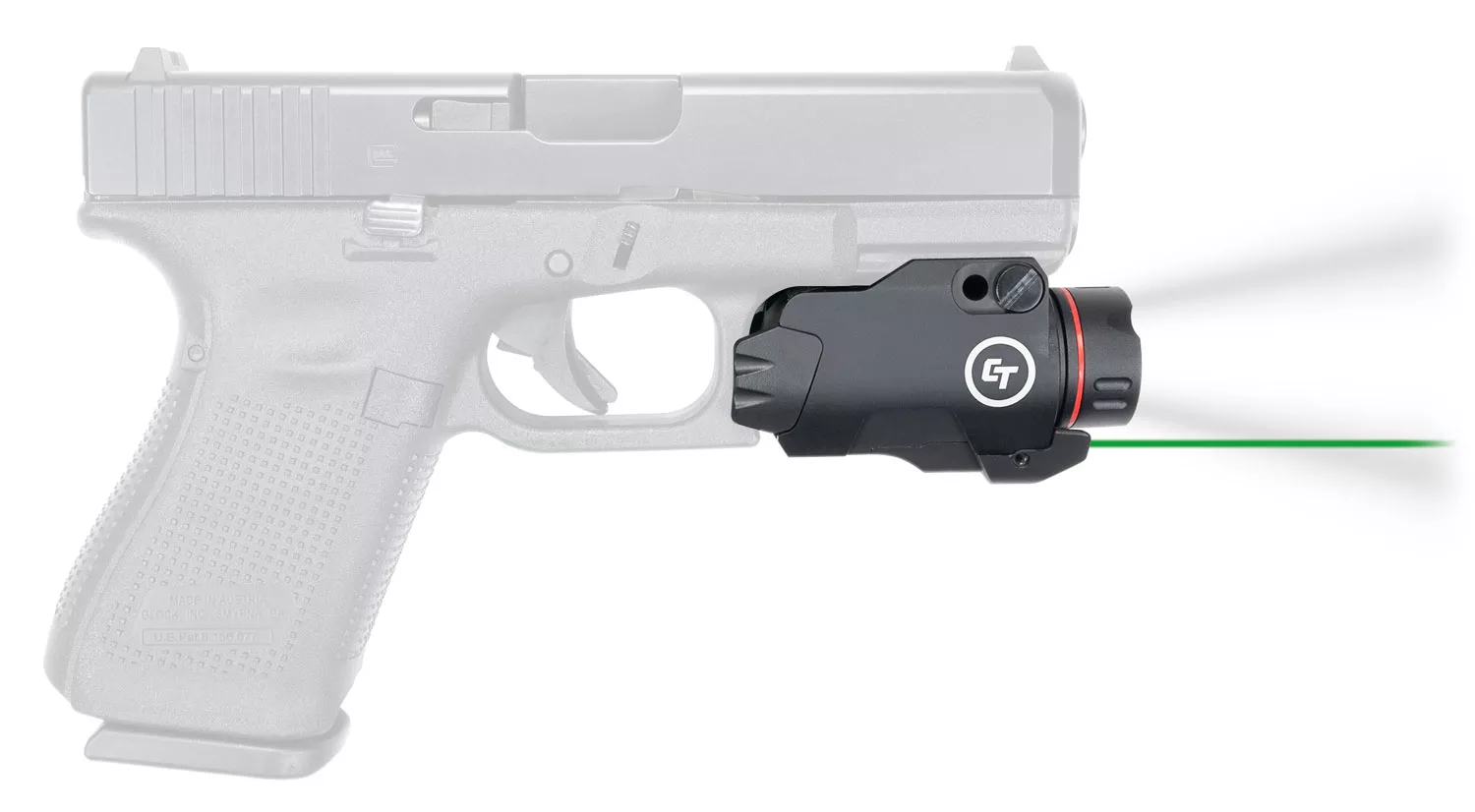Crimson Trace CMR-207G Rail Master Pro 400 Lumen Light / Green Laser CMR-207G - Online Only