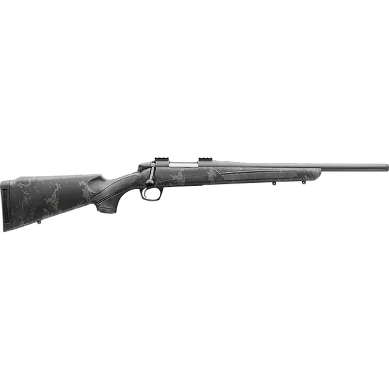 CVA Cascade SB Rifle, 18″ Graphite Black Cerakote Steel Threaded Barrel Veil Tac Camo Fixed w/SoftTouch Fiberglass Stock Full Size 4+1rd 450 Bushmaster – CR3905R