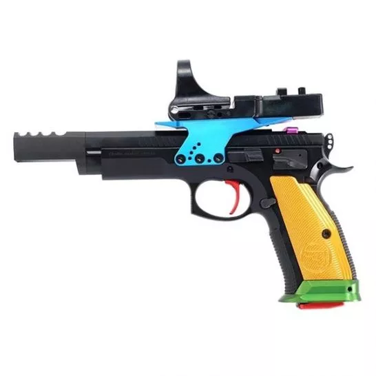 CZ 75 Czechmate Parrot 9mm Pistol, Black – CZ91175