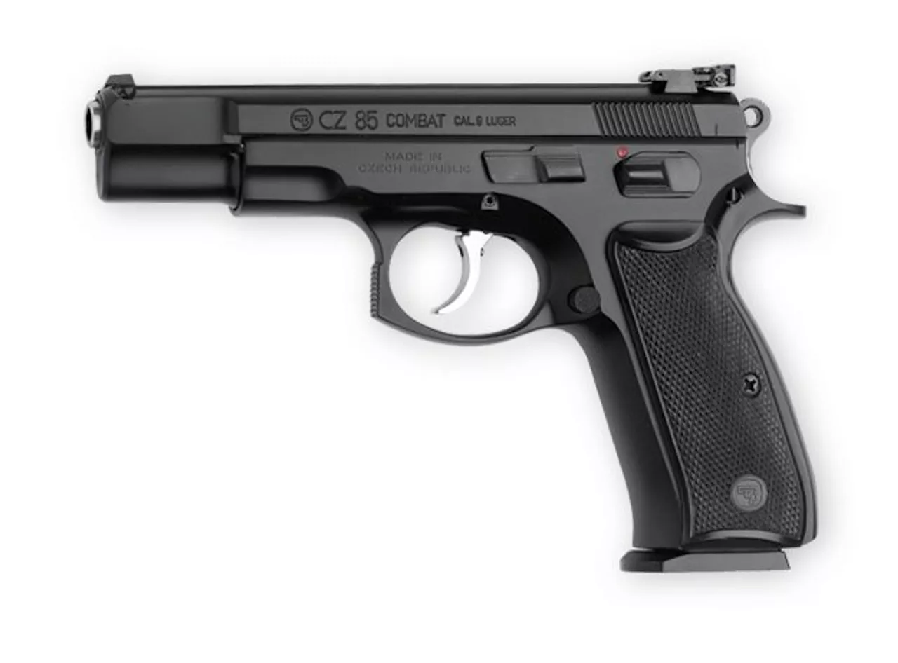 CZ 85 Combat 9mm Black Polycoat 16rd Mags