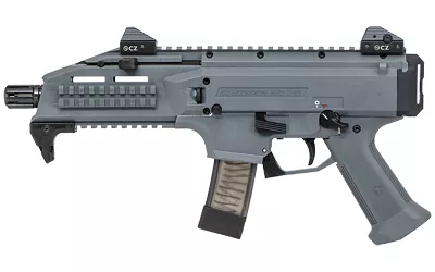 CZ Scorpion EVO3 S1 9mm Tactical Pistol Grey 10 Round