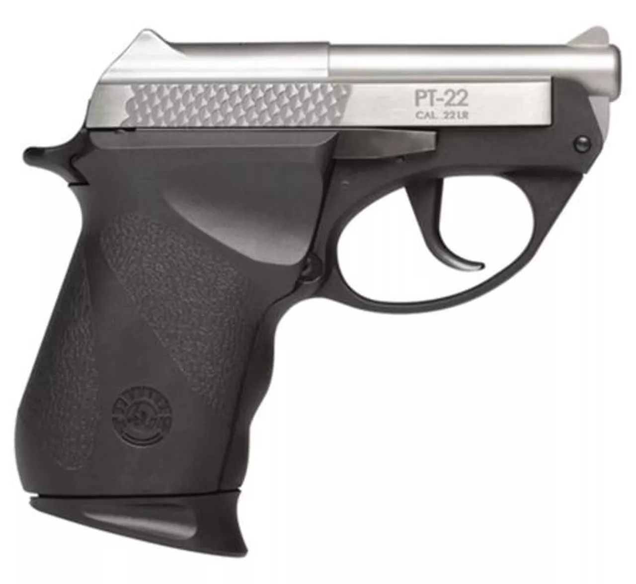 *D* Taurus PT22, Sub-Compact, 22 LR, 2.8″ Barrel, Polymer Frame, Black/Stainless Finish, 8Rd, 1 Magazine