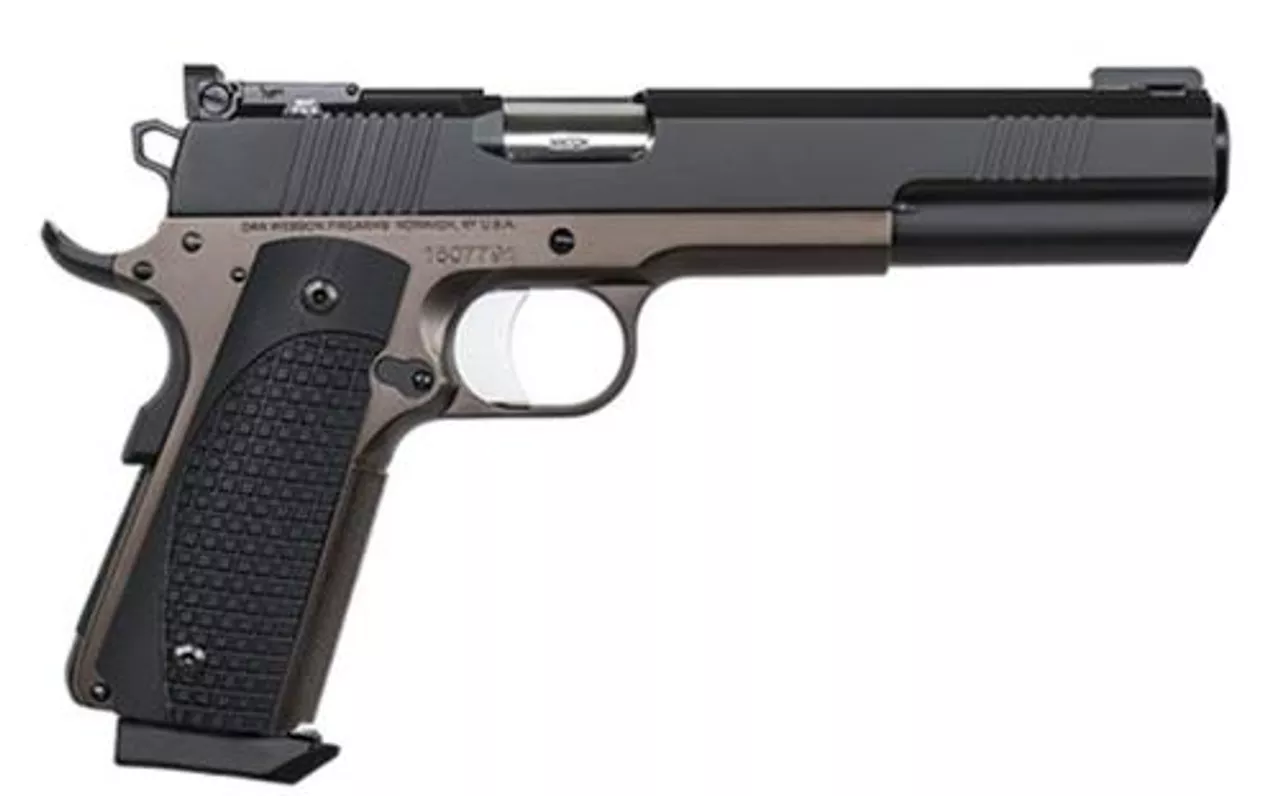Dan Wesson Bruin 10mm, 6.3″, 8rd, Bronze Finish, Wood Grip, Adjustable Tritium/Fiber Optic Sights