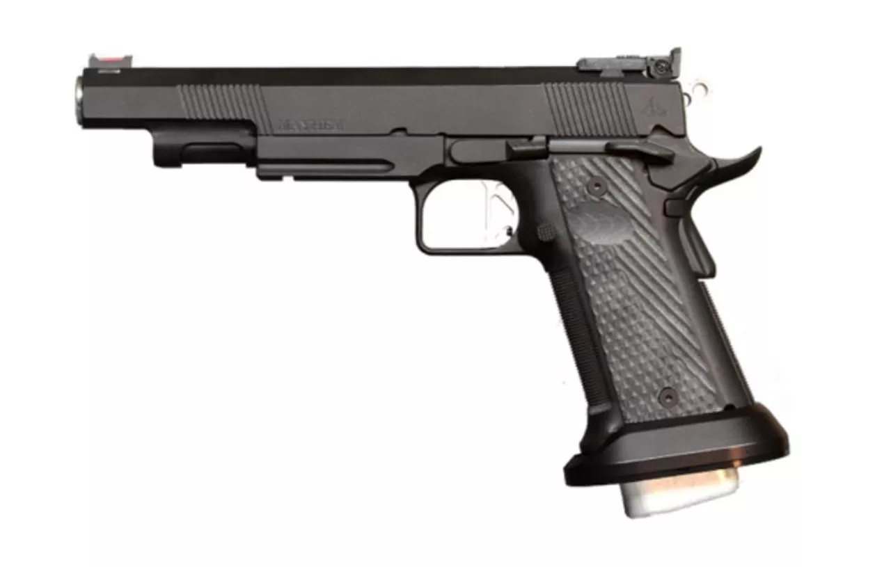 Dan Wesson Elite Series Mayhem .40 S&W, 6″ Barrel, Black, Adj. Sights, FO Front, 17rd Mags