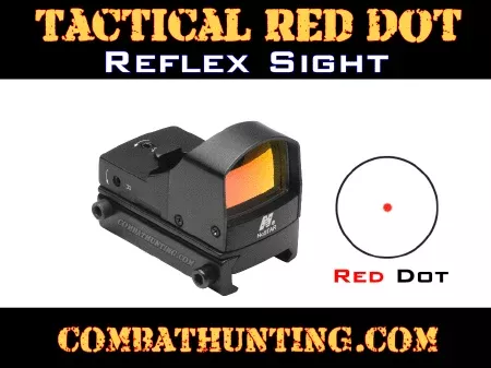 DDAB Ncstar Tactical Micro Red Dot Optic Reflex Sight With On/Off Switch – Reds Dot Sights – Red Dot Scopes
