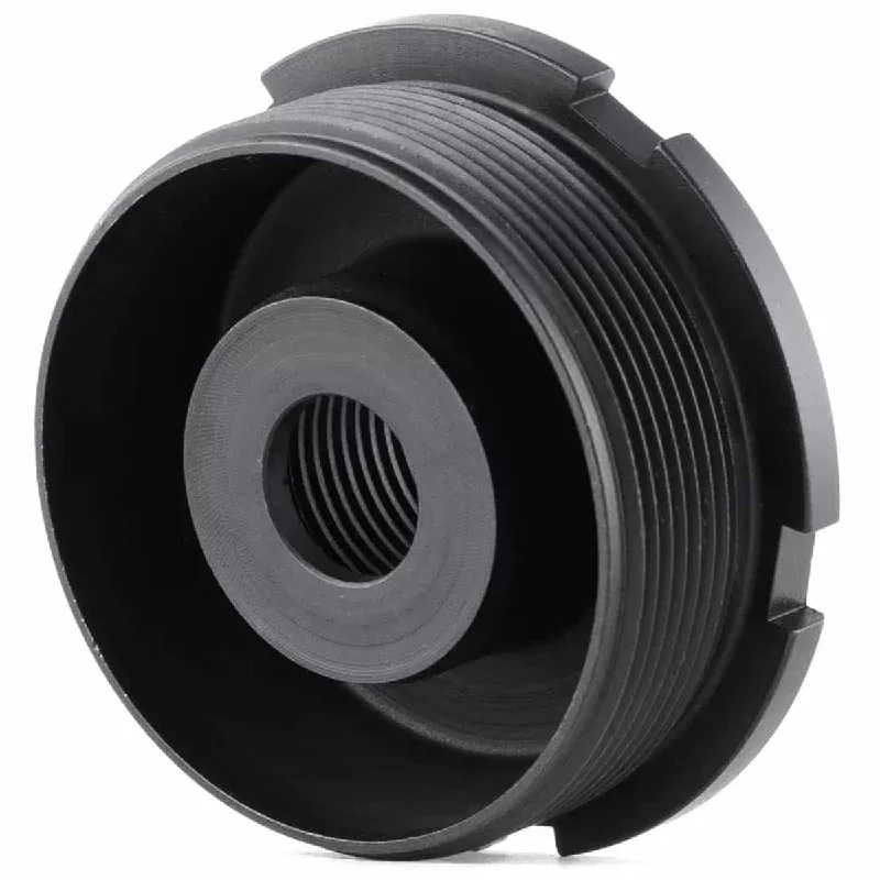 Dead Air HUB Direct Thread Mount, Black Nitride 4140 HT Alloy Steel 3/4″x20 – LT306