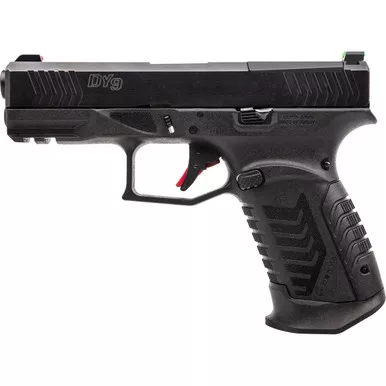 Derya DY9 9mm Luger Pistol 3.86" Barrel 15+1 Round Black (Truglo Sights & Optic Plates)