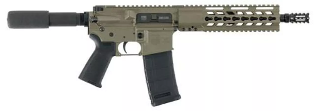 Diamondback DB15 Pistol, .300 AAC Blackout, 10.5″, 30rd, Flat Dark Earth