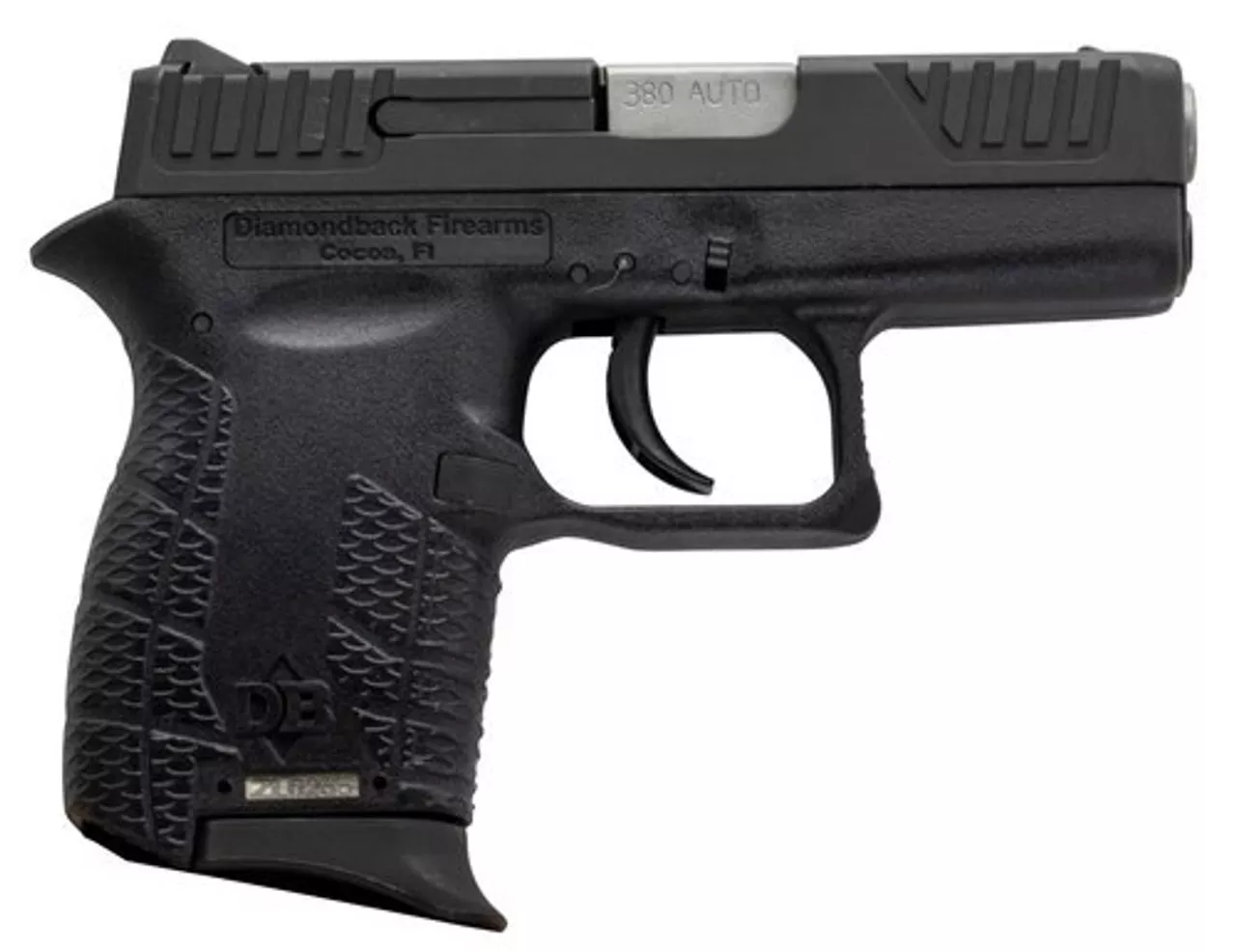 Diamondback DB380 380 ACP, Viridian Laser, Black, 6rd