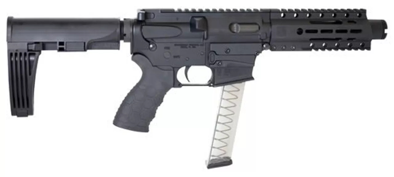 Diamondback DB9 AR Pistol 9mm 4.5″ Barrel, Black, 31rd
