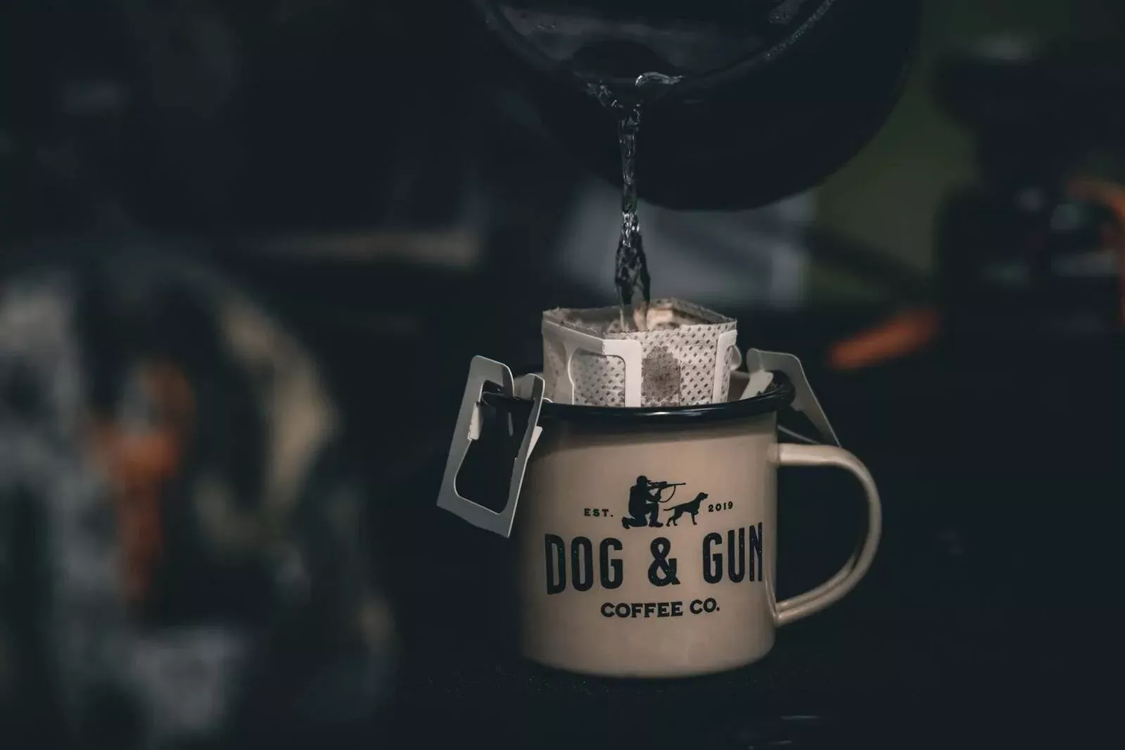 Dog & Gun Coffee Single Serve Drip Filter – Sambar 15 Pack