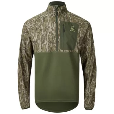 Drake Waterfowl Men's SWT Eqwader Half Zip Pullover Bottomland XX-Large