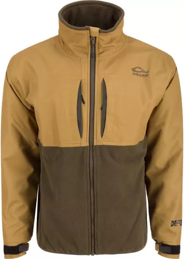 Drake Waterfowl MST CommandXT Eqwader Full-Zip Jacket - Field Khaki XL