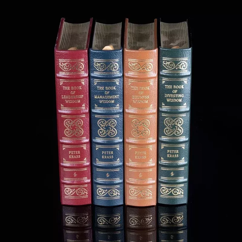 Easton Press Book of Business/Investing/Leadership/Management Wisdom Peter Krass