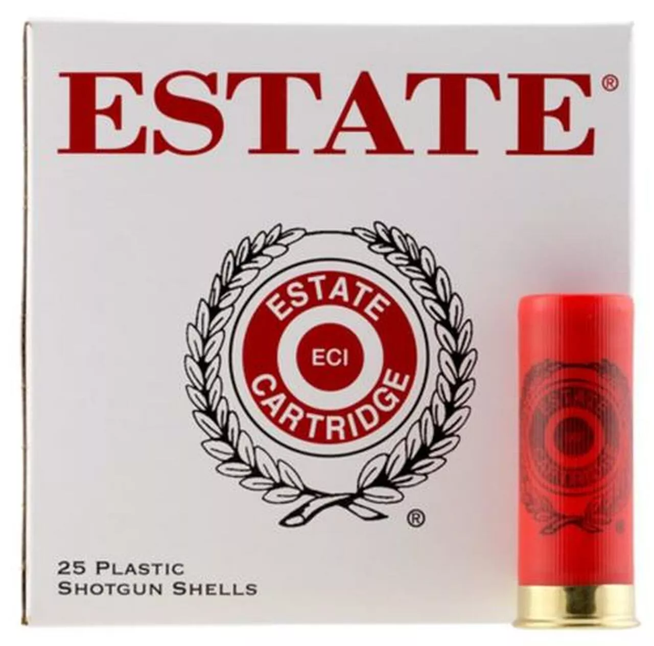 Estate Dove and Target 12 Ga, 2.75″, 1-1/8oz, 8 Shot, 25rd Box