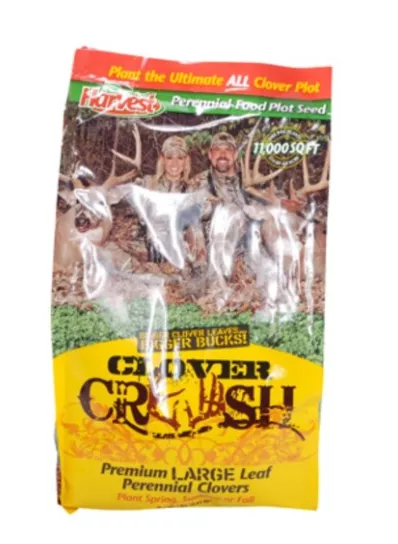 Evolved Harvest Clover Crush Blend Perennial Food Plot Seed 2lb Bag #73021
