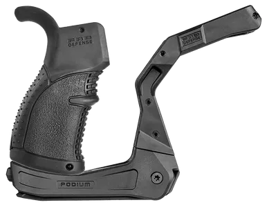 Fab Defense AR-Podium Bipod with AGR-43 Pistol Grip
