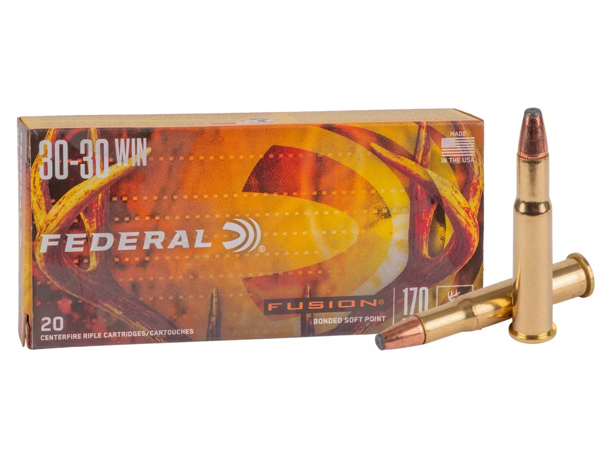 Federal .30-30 Winchester Fusion Soft Point, 170gr, 20ct