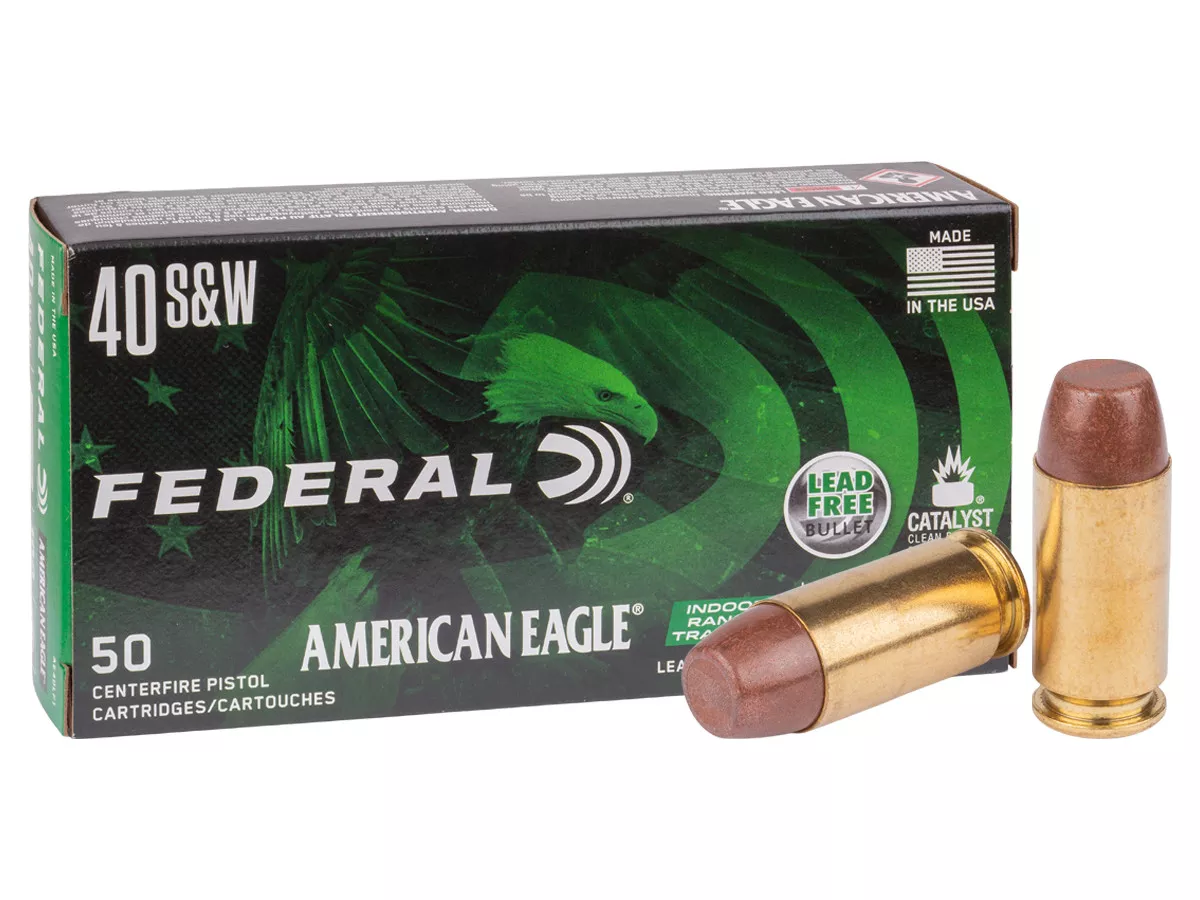 Federal .40 S&W American Eagle Lead Free IRT, 120gr, 50ct