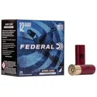 FEDERAL AMMO 12ga 2.75″ 3.75d 1.25oz #6 25/bx 10/cs