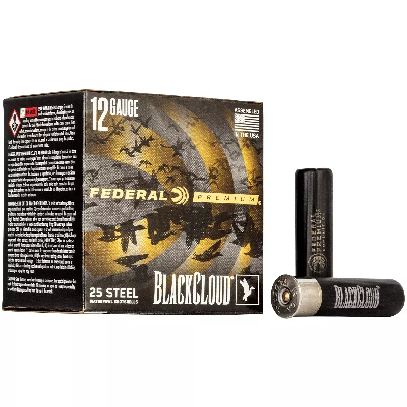 Federal Black Cloud FS 12 Gauge 3.50″ 1 1/2 oz BBB Shot 25 Per Box