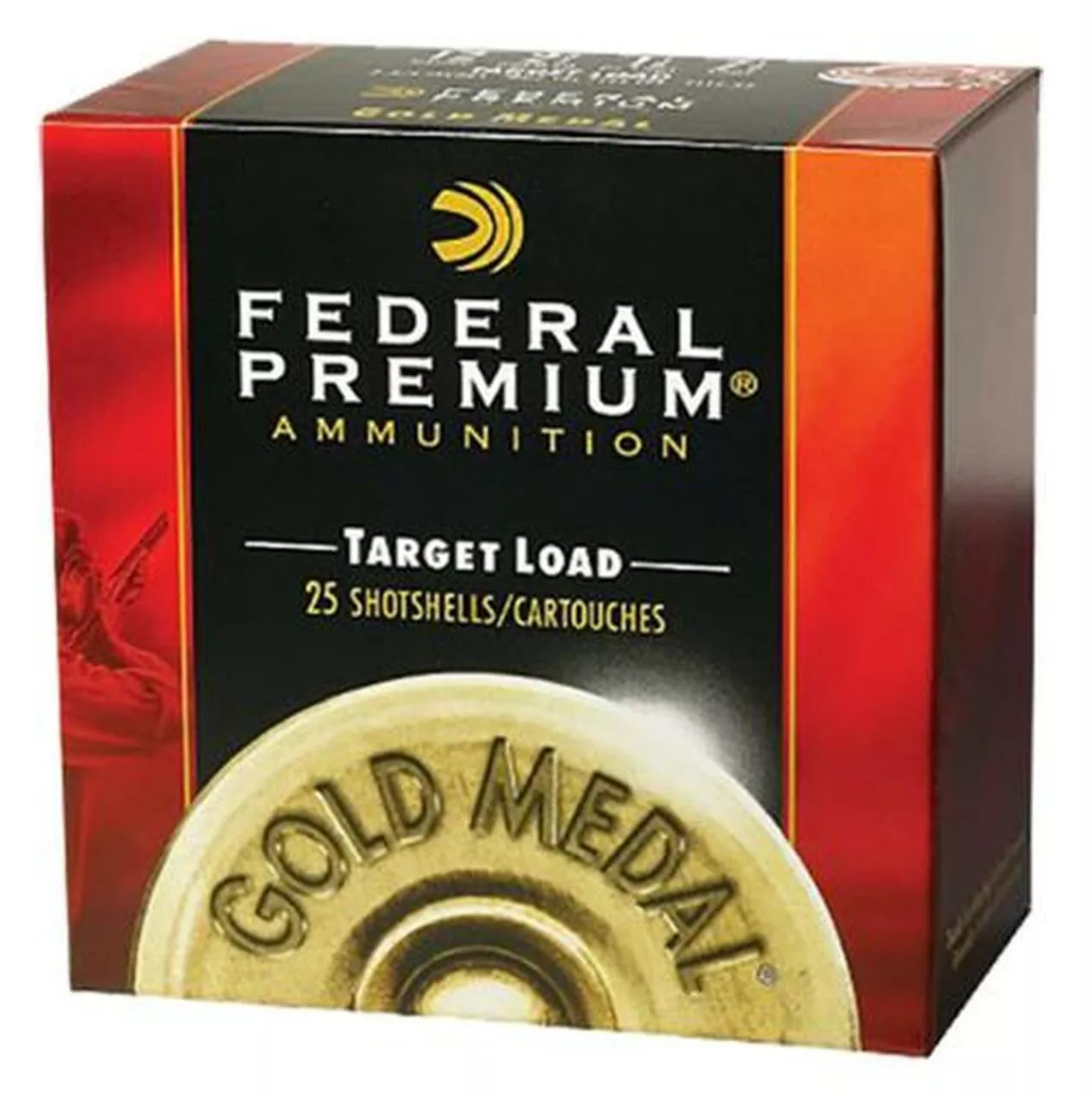 Federal Comp Gold Medal Handicap 12 Ga, 2.75″, 1-1/8oz, 8 Shot, 25rd/Box