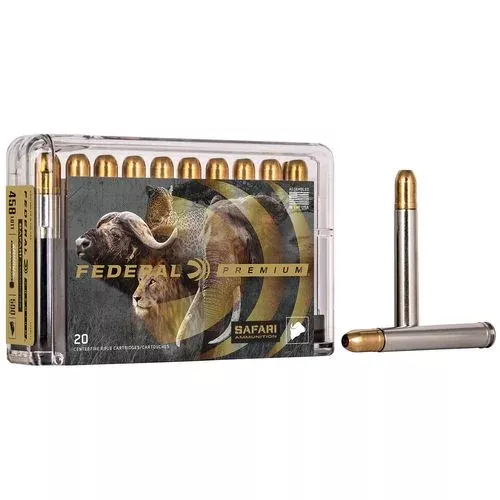 Federal P416T1 Premium Safari Cape-Shok 416 Rigby 400 gr Trophy Bonded Bear Claw (TBBC) 20 Bx/ 10 Cs