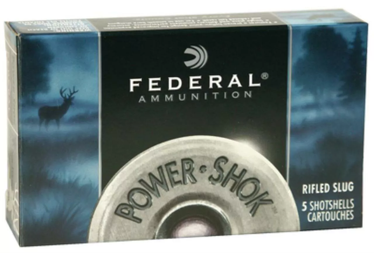 Federal Power-Shok 16 Gauge 2.75 Inch 1600 FPS .80 Ounce Hollow Point Rifled Slugs