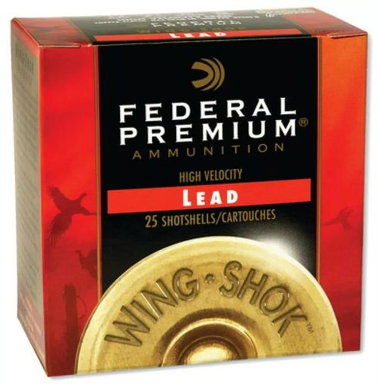 Federal Prem Wing-Shok High Velocity Lead 20 Ga, 2.75″, 1oz, 4 Shot, 25rd/Box